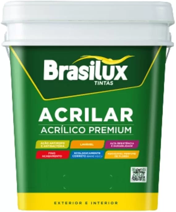 9 - Tinta Acrílica Premium - Brasilux